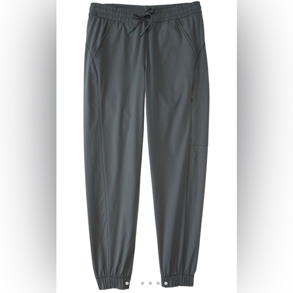 NWT Title Nine Women’s Switchback Ultralight Hiking Joggers Beluga - Small - Picture 1 of 12